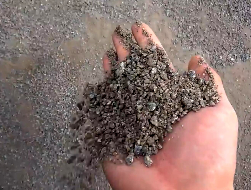 山西环保型时产100吨石灰石机制砂生产线现场视频/