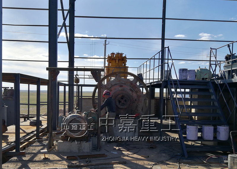 内蒙古四子王旗胜鑫矿业300吨萤石生产线现场案例（视频）
